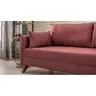 825BLC1521 Софа Bella Corner Sofa Right 1 - Claret Red
