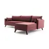 825BLC1521 Софа Bella Corner Sofa Right 1 - Claret Red