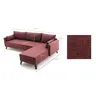825BLC1521 Софа Bella Corner Sofa Right 1 - Claret Red