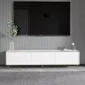 382NRC1143 Тв комода Imaj - Marble, White