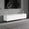 382NRC1143 Тв комода Imaj - Marble, White