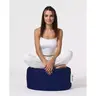 248FRN1313 Bean Bag Round Pouf - Dark Blue