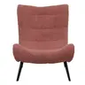 110-000096 Фотелја Silla темно розева 97x80x100cm