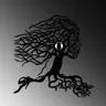 526SHD1176 Ѕидна ламба Tree Woman