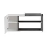 855DTE5105 Чевларник Fiona Bench - Anthracite, White