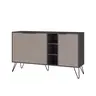 855DTE4211 Комода Clara Console - Anthracite, Light Mocha