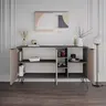 855DTE4211 Комода Clara Console - Anthracite, Light Mocha
