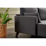 825BLC2577 Софа Bella Corner Sofa Left - Anthracite