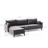 825BLC2577 Софа Bella Corner Sofa Left - Anthracite