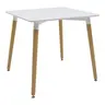 292-000106 Трпезариска маса Natali бела  80x80x76см