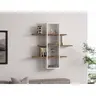 835PUQ1641 Ѕидна полица Ardo - Walnut, White