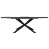 101-000036 Трпезариска маса Palan grey-black