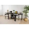 241NRD1104 Биро Twin Study Desk - Anthracite