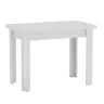 184-000011 Трпезариска маса Celeste бела маса 100x60x73.5cm