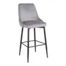 357-000016 Барски стол Zedna сив