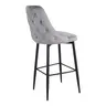 357-000016 Барски стол Zedna сив
