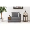 825BLC1013 Софа Fly Armchair Right - Grey