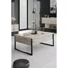 618BLY1227 Комплети за дневна соба Luxe Set - Travertine, Black