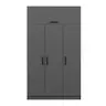 506MNR2414 Плакар Minar 3 Kapak 2 Çekmece 255 - Anthracite