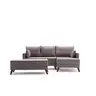 825BLC2586 Софа Bella Mini Corner Sofa Right - Brown