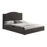 347-000013 Дупли кревет со простор за складирање Majore антрацит Тапациран 160x200cm
