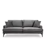 560ARE1309 Софа Papira 3 Seater - Grey