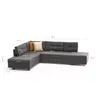 825BLC2541 Софа Manama Corner Sofa Bed Left - Anthracite