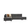 825BLC2541 Софа Manama Corner Sofa Bed Left - Anthracite