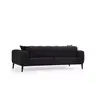 560ARE2361 Софа Athena 3 Seater - Black
