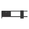 230-000064 Standi ТВ комода црна-црн мермер