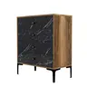 845HCT1206 Комода Lizbon 541 - Walnut, Black