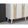 475OLV2682 Комода Isil - White, Gold