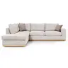 168-000020 Boston аголна софа десен агол крем-мока