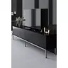 618BLY1216 Тв комода Lord - Black, Silver