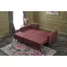 825BLC1723 Софа Aydam Left - Claret Red