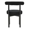 332-000015 Столица Fenza Црна 60x54x75cm