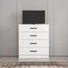 506MNR3437 Комода Kale TV - White