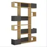 855DTE3722 Полица за книги Niho - Oak, Anthracite