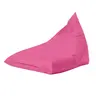 248FRN1196 Bean Bag Pyramid Big Bed Pouf - Pink