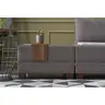 825BLC1004 Софа Fly Corner Sofa Bed Right- Brown