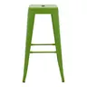 270-000029 Барска столица Utopia метал во зелена боја 42x42x76cm