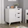 382NRC2502 Комода Valencia 3+1 - White
