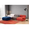 560ARE1825 Аголна гарнитура Doblo 3 Seater with Pouffe ( L1-O1-1R-Pouffe) - Multicolor