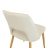 357-000002 Murde chair беж сомотска ткаенина и метални ногарки во природна нијанса 48.5x61x89cm