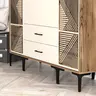 845HCT5471 Плакар Kumsal PTP - Walnut, Cream