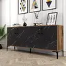 845HCT5306 Комода Kiev - Walnut, Black Marble