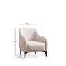 560ARE1744 Фотеља Belissimo - Off White