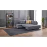 825BLC1181 Софа Manama Corner Sofa Bed Right - Grey