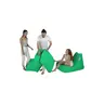 248FRN1218 Bean Bag Siesta Sofa Bed Pouf - Green