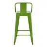 270-000033 Барска столица со наслон Utopia зелена 42x42x86cm